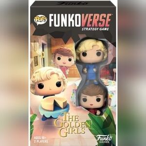 New sealed Golden girls Funko Rose and Blanche strategy game